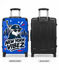 New York Vibez Suitcase | NYC Bear Skyline Luggage