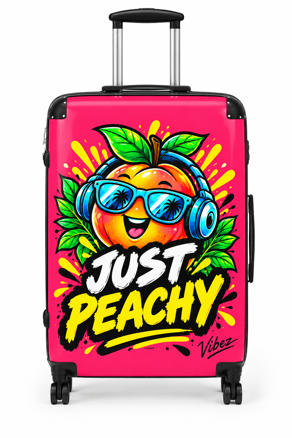 Just Peachy Peach Character Suitcase