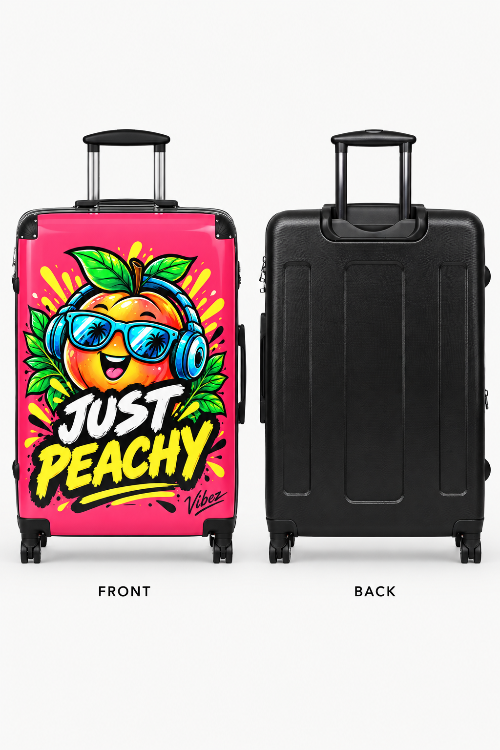 Just Peachy Peach Character Suitcase