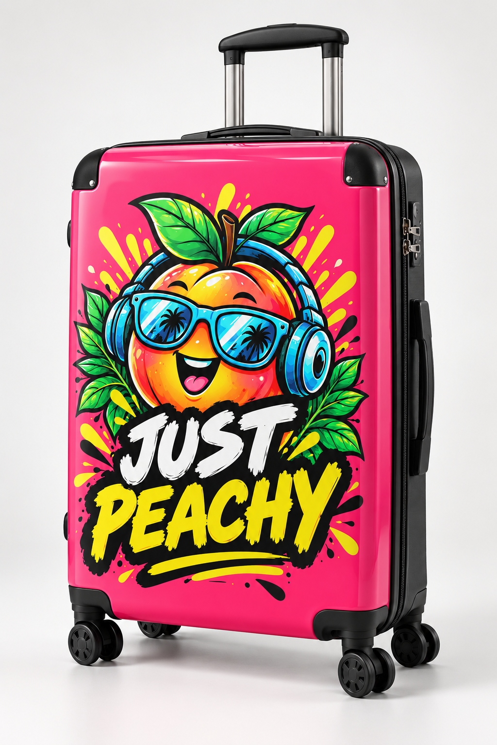 Just Peachy Peach Character Suitcase