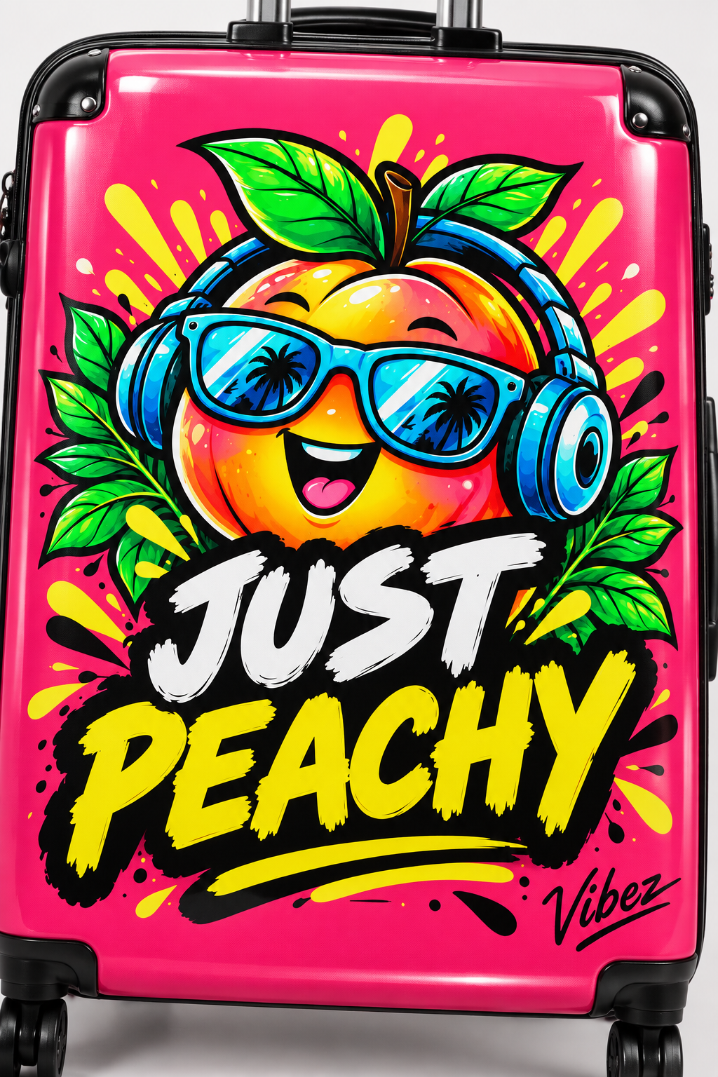 Just Peachy Peach Character Suitcase