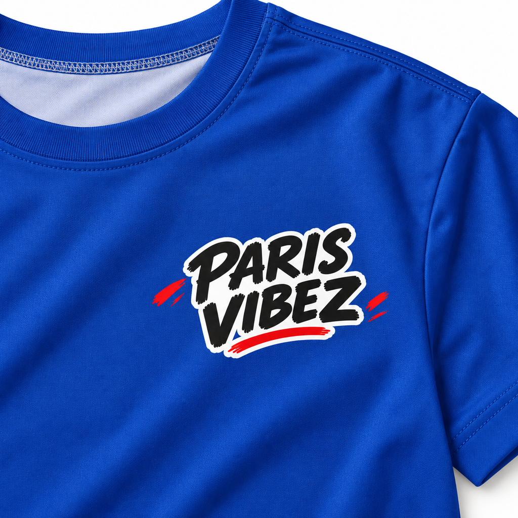 Paris Vibez Kids Jersey | Bear with Eiffel Tower