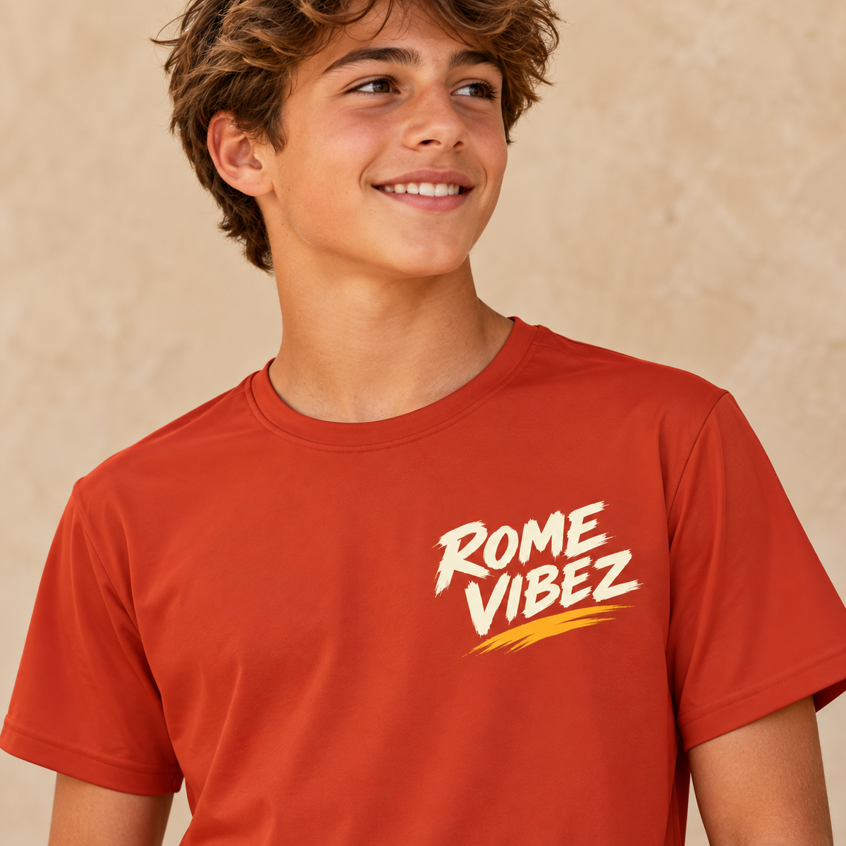 Rome Vibez Kids Jersey | Colosseum Graphic Tee, Italy Travel Shirt