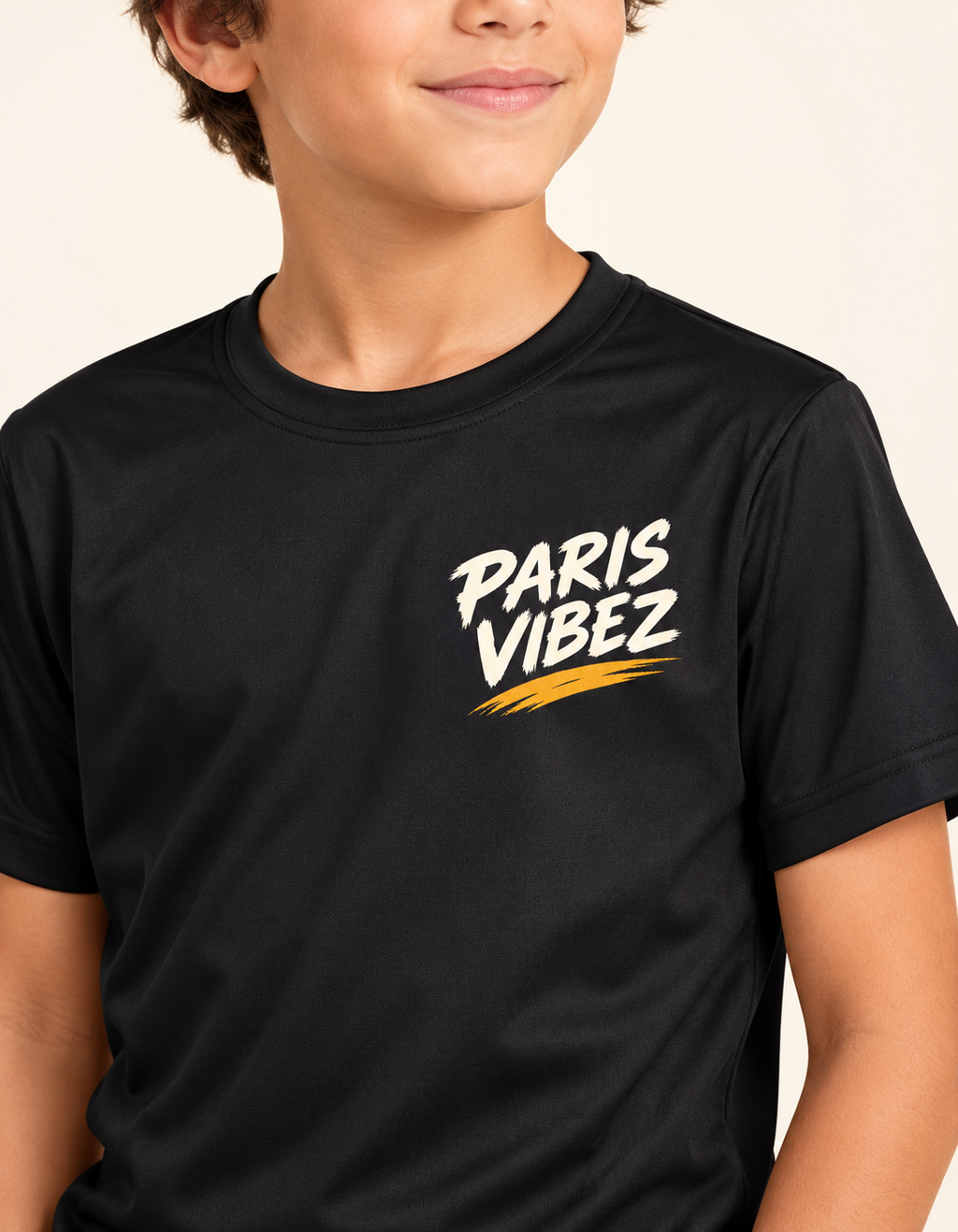 Paris Vibez Kids Jersey | Eiffel Tower Graphic