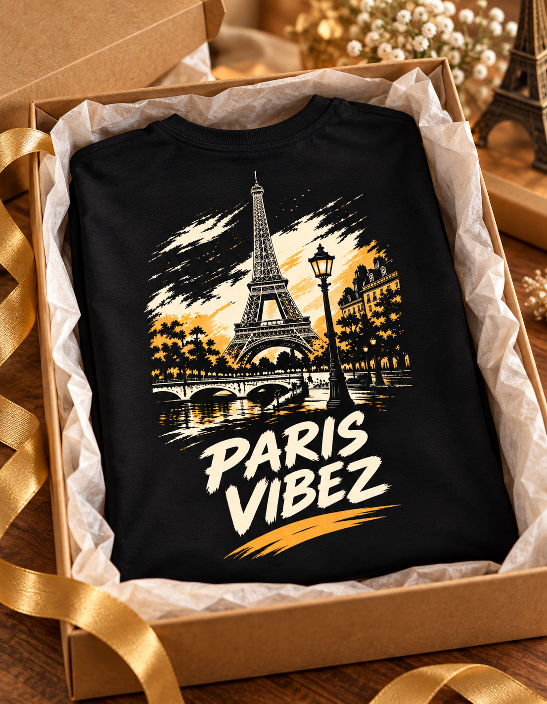 Paris Vibez Kids Jersey | Eiffel Tower Graphic