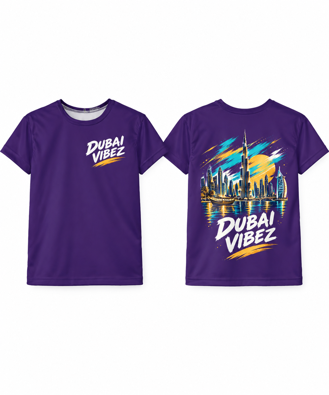 Dubai Vibez Kids Jersey | Dubai Skyline Sports Tee