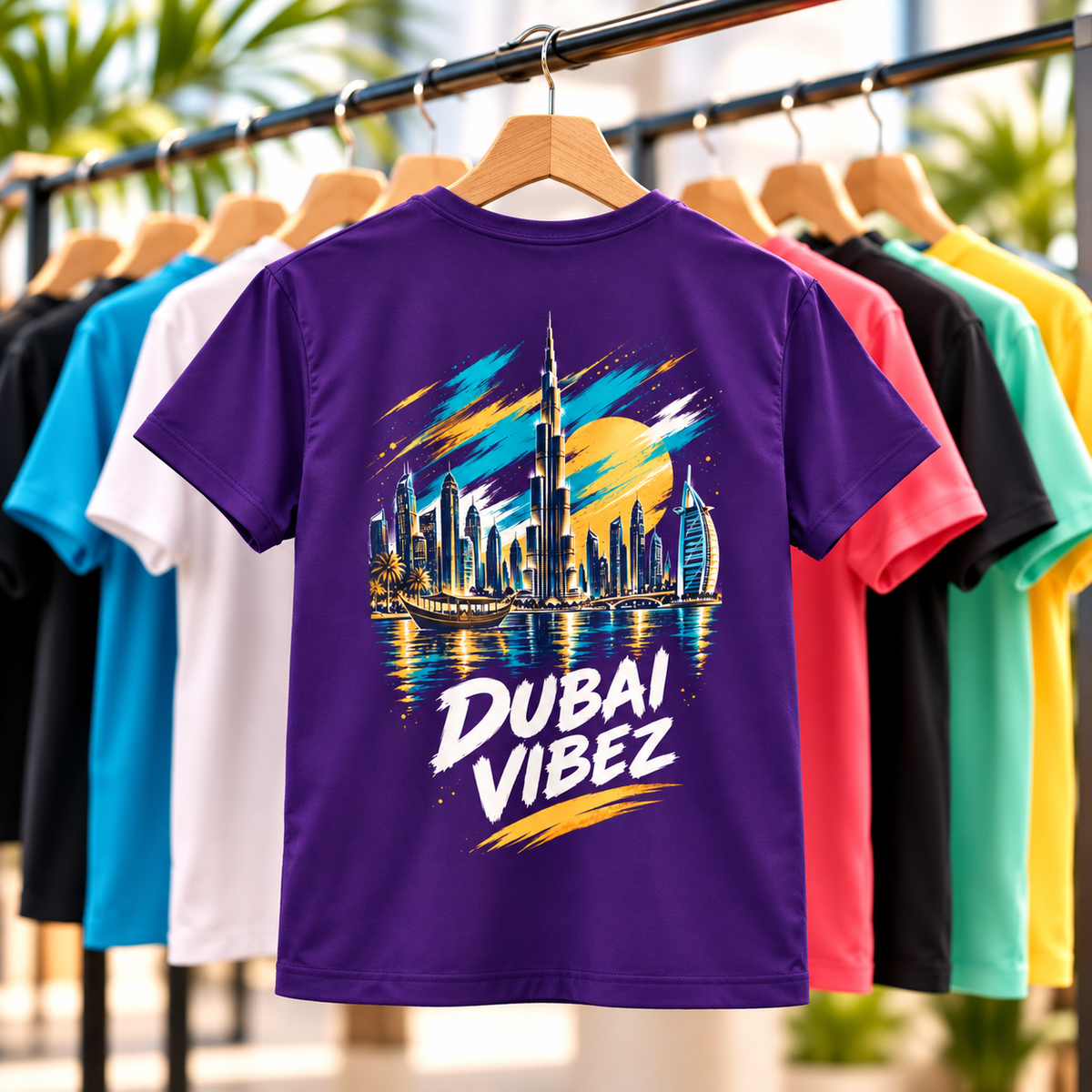 Dubai Vibez Kids Jersey | Dubai Skyline Sports Tee