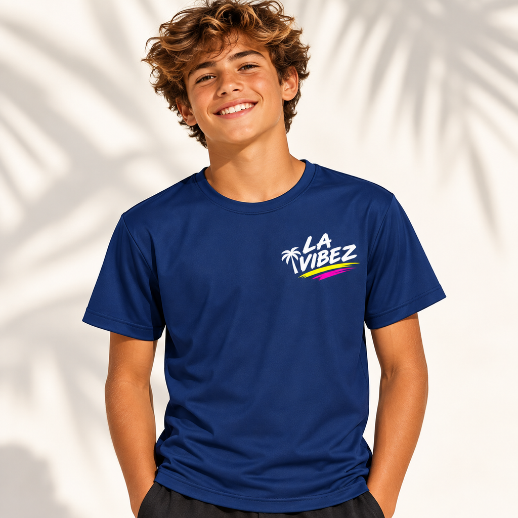LA Vibez Palm Sunset Graphic Kids Jersey