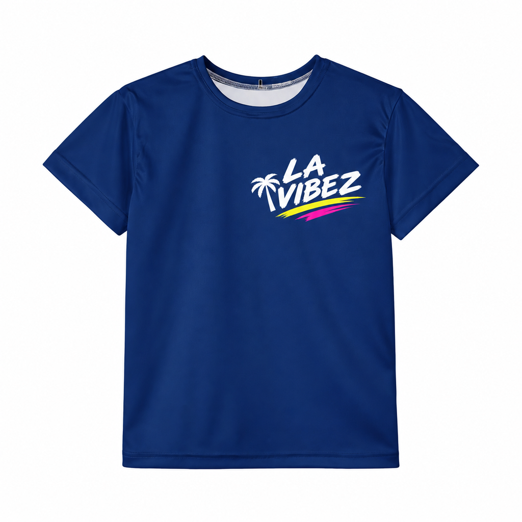 LA Vibez Palm Sunset Graphic Kids Jersey