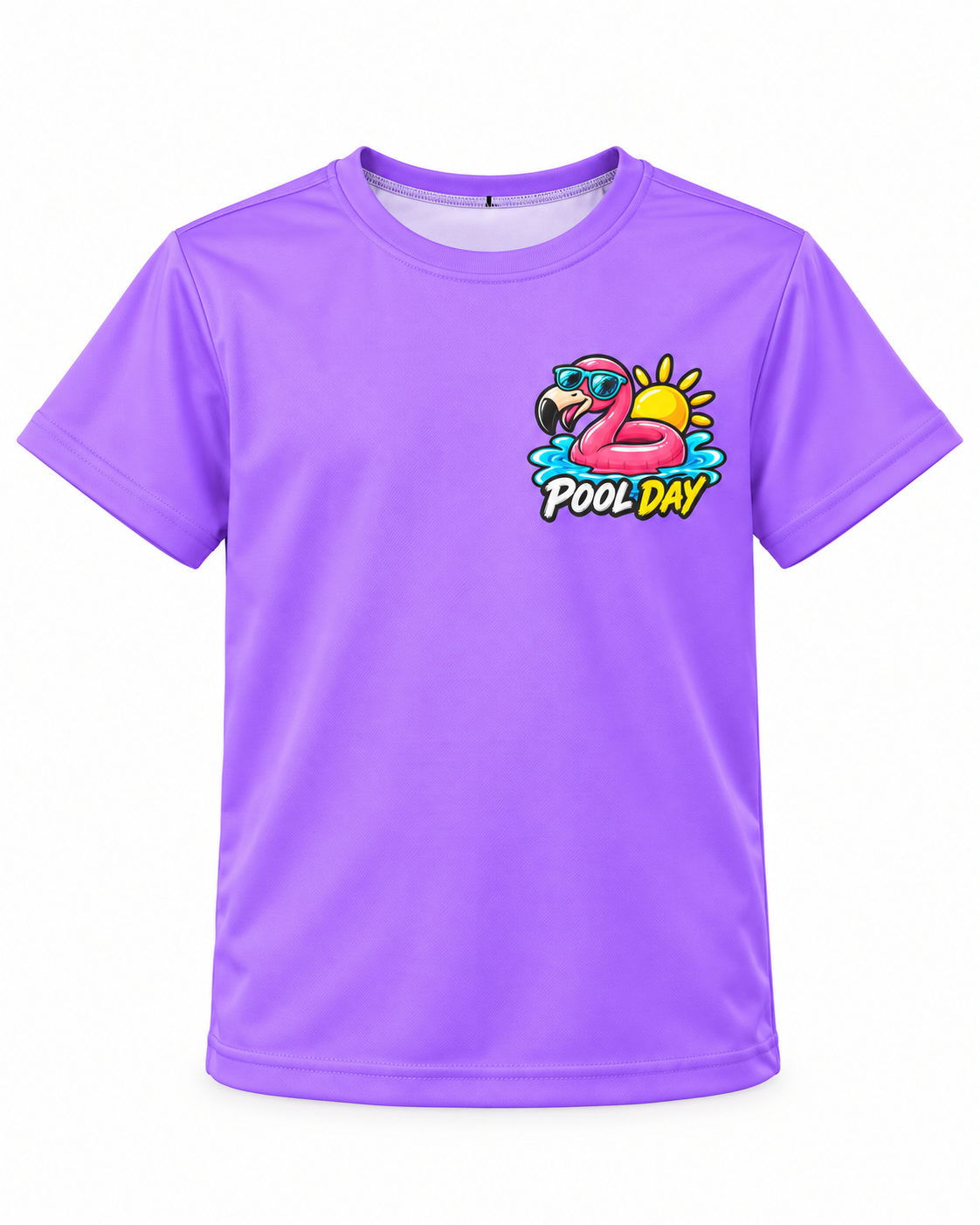 Pool Day Flamingo Kids Jersey | All-Over Print