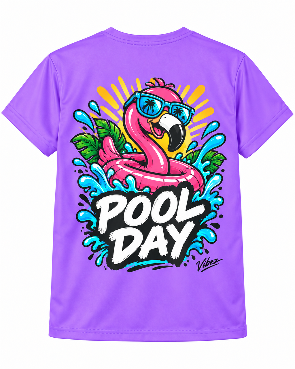 Pool Day Flamingo Kids Jersey | All-Over Print