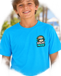 Vacay Mode Sloth Kids Jersey | Tropical Vacation Tee