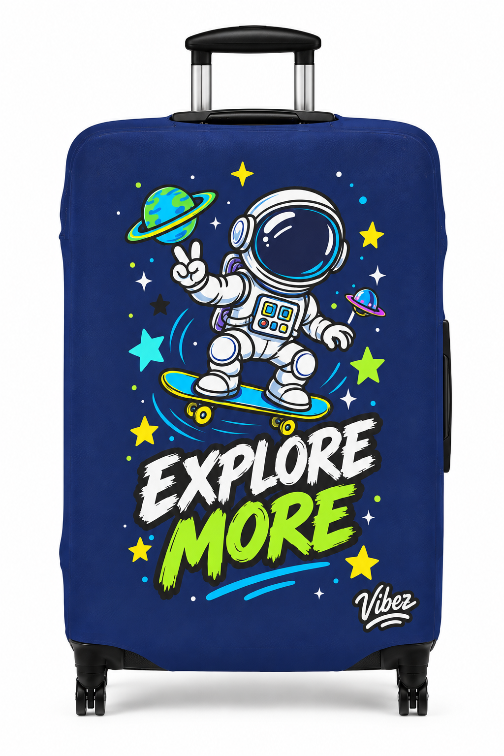 Explore More Astronaut Luggage Cover | Space Skateboard Design