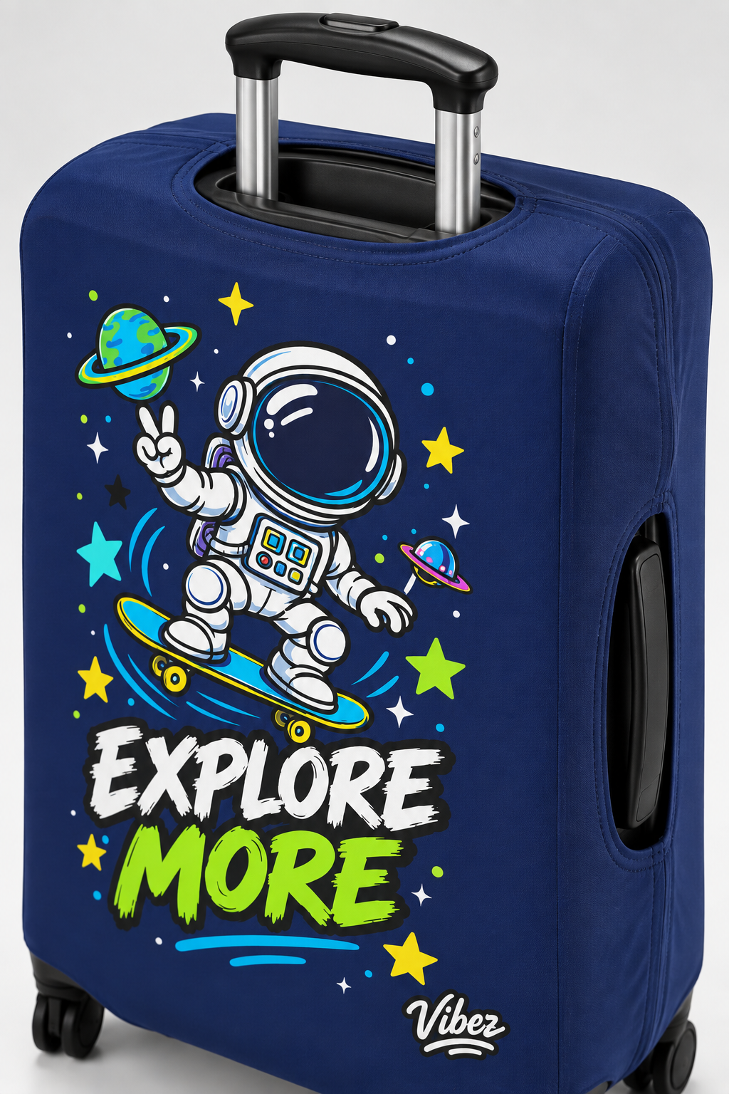 Explore More Astronaut Luggage Cover | Space Skateboard Design