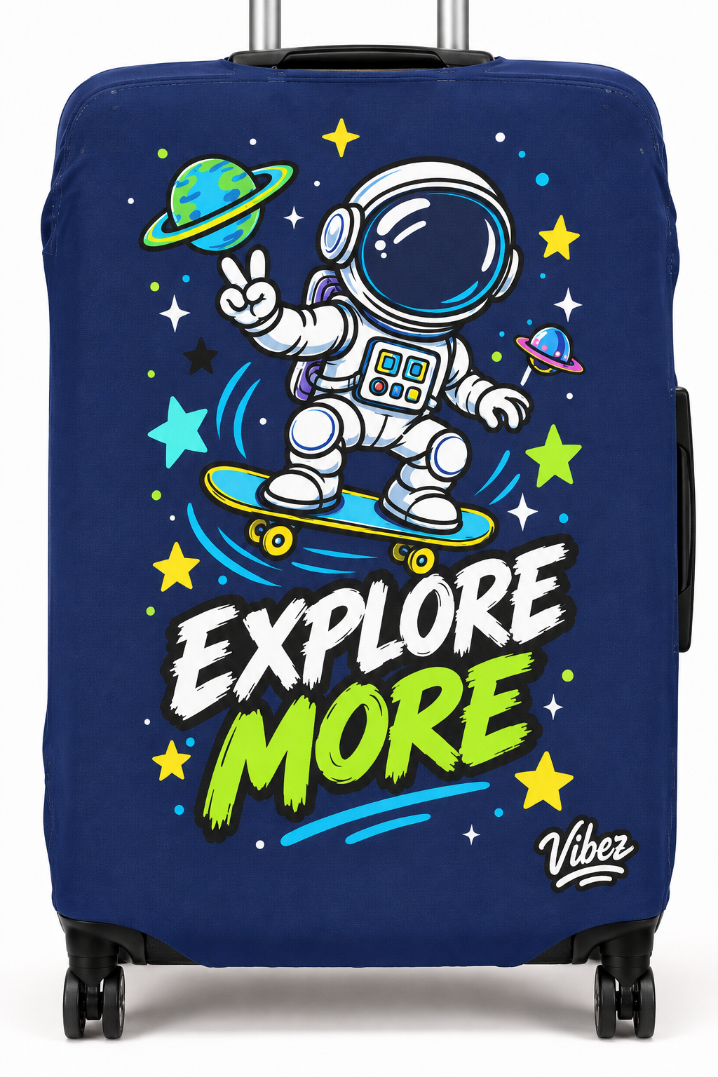 Explore More Astronaut Luggage Cover | Space Skateboard Design
