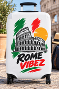 Rome Vibez Luggage Cover | Colosseum Italy Travel Case