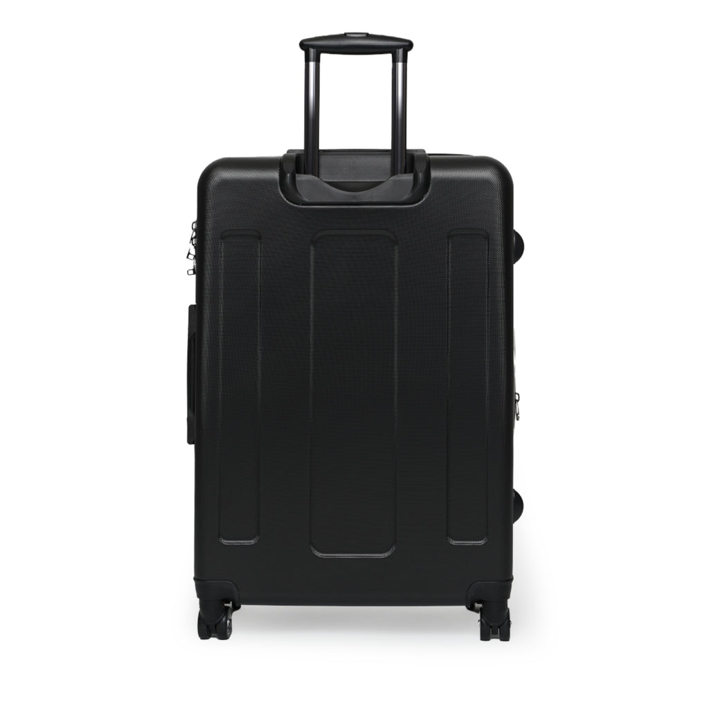 Jamaican Vibez Suitcase, Caribbean Travel Suitcase, Hard Shell Carry-On, Unique Gift for Travelers