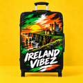 Ireland Vibez Suitcase | Irish Cliffs Sunset Travel Luggage