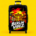Berlin Vibez Suitcase | Brandenburger Tor Graphic Luggage