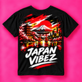 Japan Vibez Kids Jersey | Mount Fuji Torii Cherry Blossom Graphic