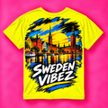 Sweden Vibez Jersey | Kids All-Over Print Sports Shirt