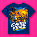Cairo Vibez Kids Jersey | Egyptian Pyramids Palm Trees Sunset