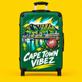 Cape Town Vibez Suitcase | Travel Luggage Cover, Table Mountain Design