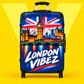 London Vibez Suitcase | Union Jack Big Ben Skyline Carry-On