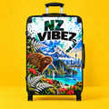 NZ Vibez Suitcase | Kiwi, Mountains & Cityscape Luggage Cover
