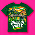 Dublin Vibez Kids Jersey | Ireland St. Patrick's Day Shamrock Tee