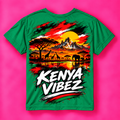 Kenya Vibez Sunset Safari Kids Jersey | African Wildlife Print