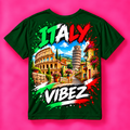Italy Vibez Kids Jersey | Italian Landmarks Soccer Shirt