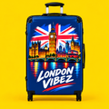 London Vibez Suitcase | Union Jack Big Ben Skyline Carry-On