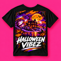 Halloween Vibez Kids Jersey | Haunted House, Ghosts, Pumpkins