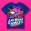 Las Vegas Vibez Kids Jersey | Neon Cityscape Sports Shirt