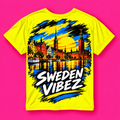 Sweden Vibez Jersey | Kids All-Over Print Sports Shirt