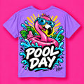 Pool Day Flamingo Kids Jersey | All-Over Print