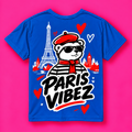 Paris Vibez Kids Jersey | Bear with Eiffel Tower