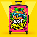 Just Peachy Peach Character Suitcase